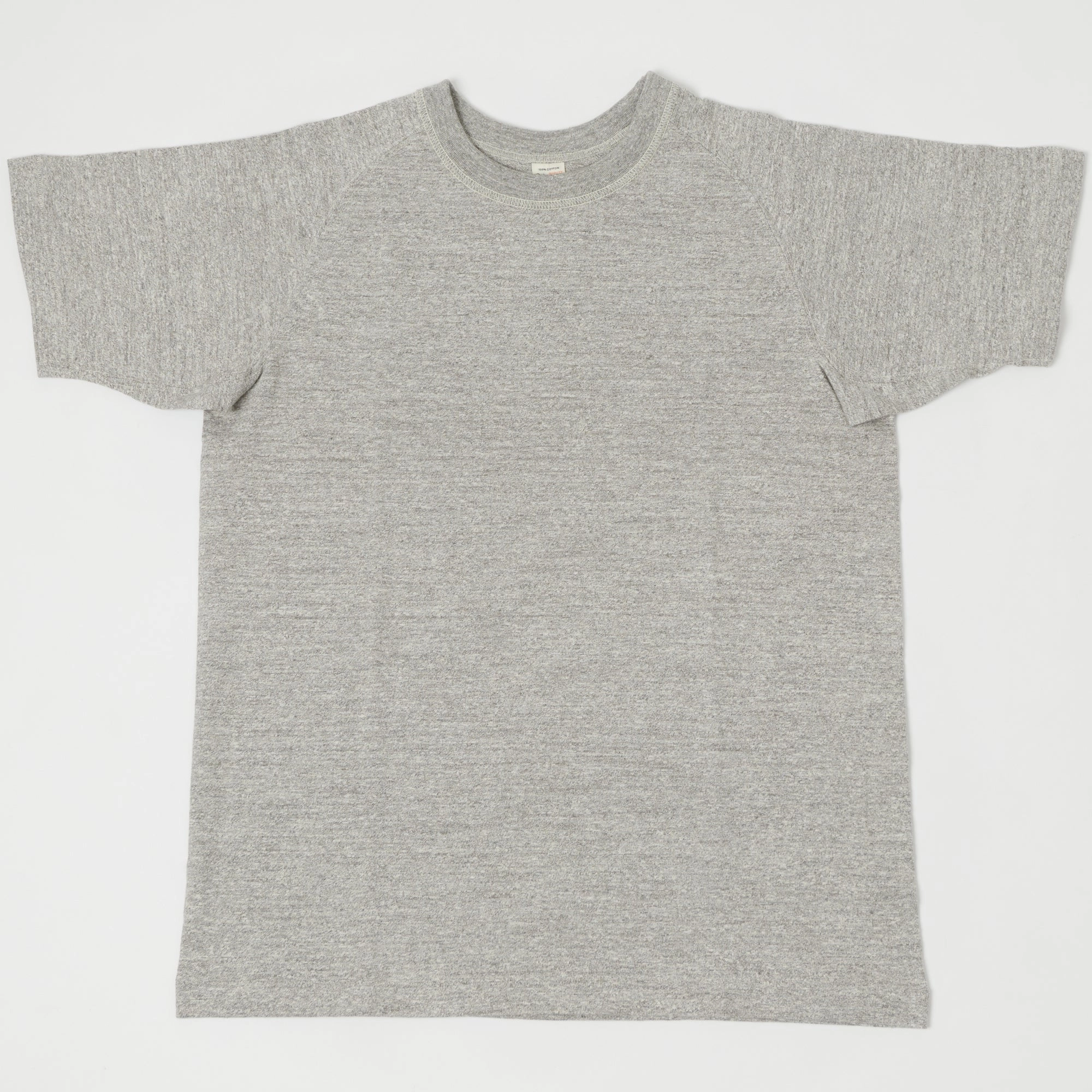 V neck style Casual Vibes Warehouse & Co 4048 Freedom Sleeve T-Shirt - Heather Grey