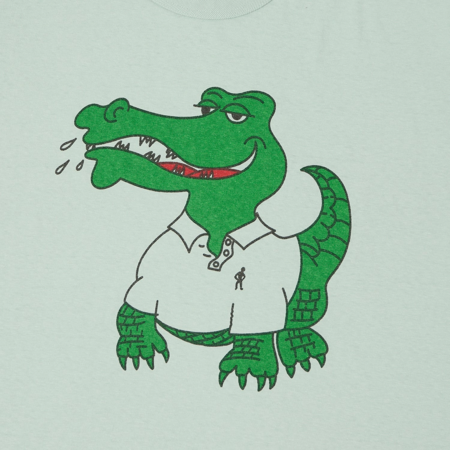 Warehouse & Co 4064 'Crocodile' T-Shirt - Sax Geometric Print