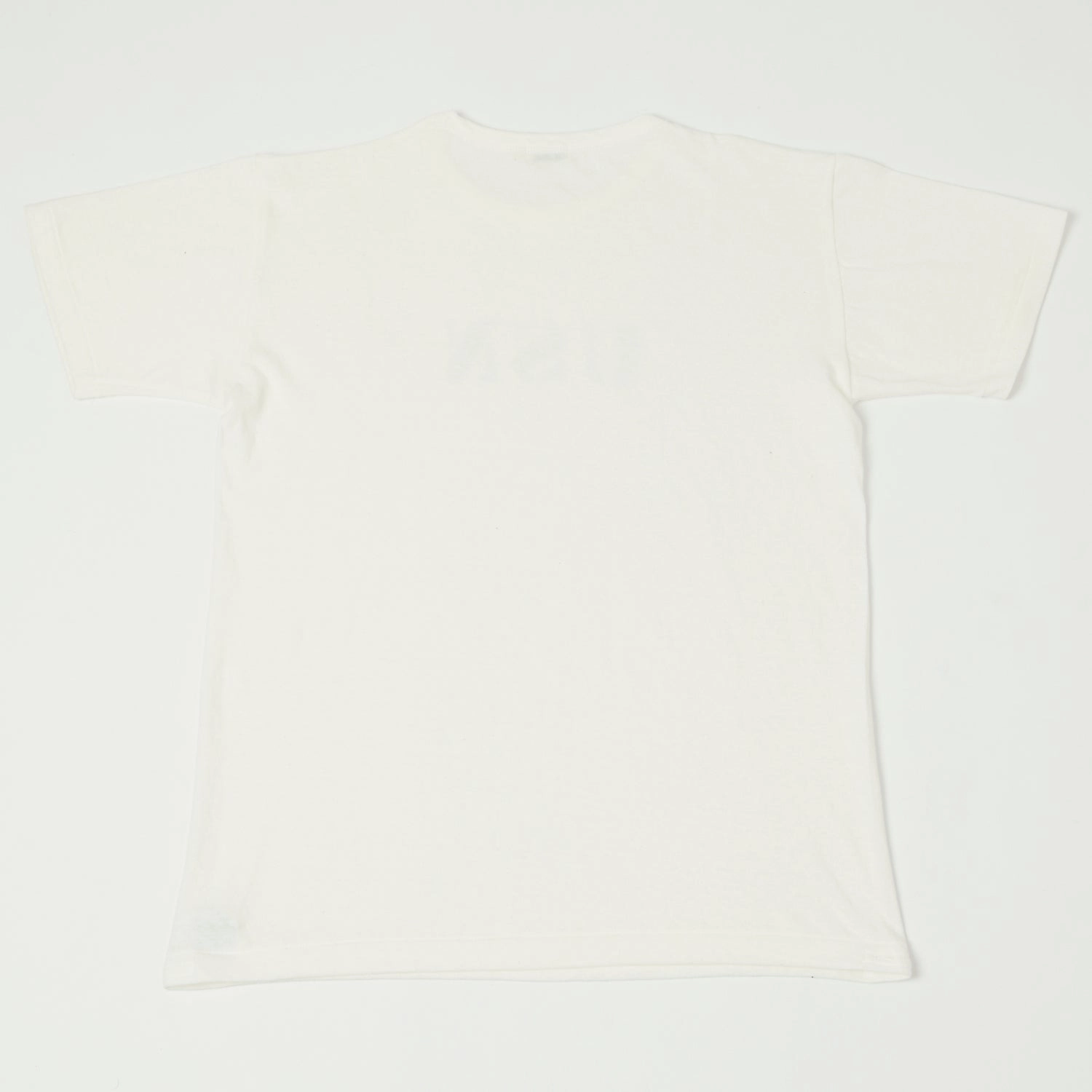 Smart Layering High-Quality Cotton Warehouse & Co 4091 Duck Digger 'USN' Skivvy T-Shirt - Off White
