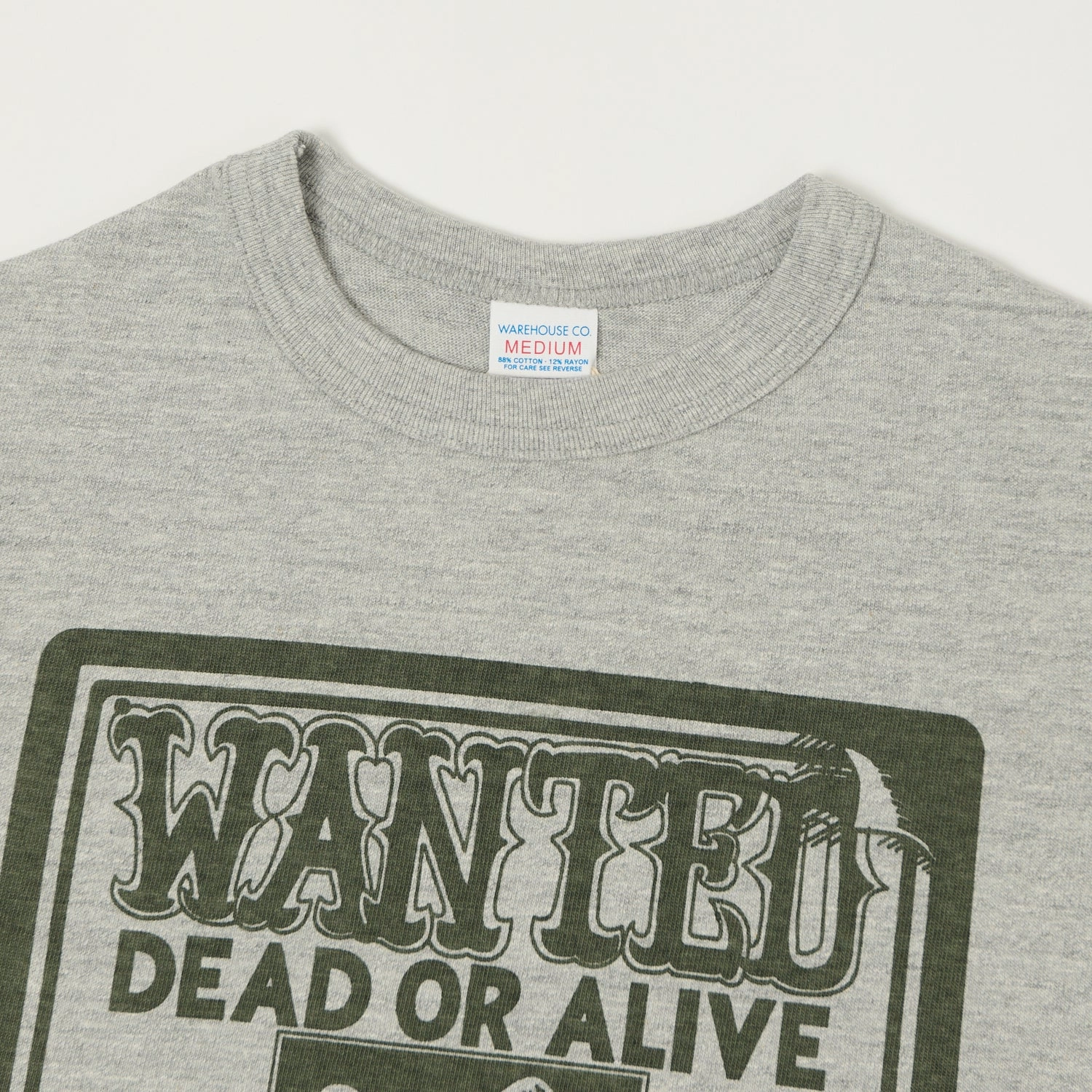 Timeless Fashion Cozy And Stylish Warehouse & Co 4096 'Wanted' T-Shirt - Heather Grey