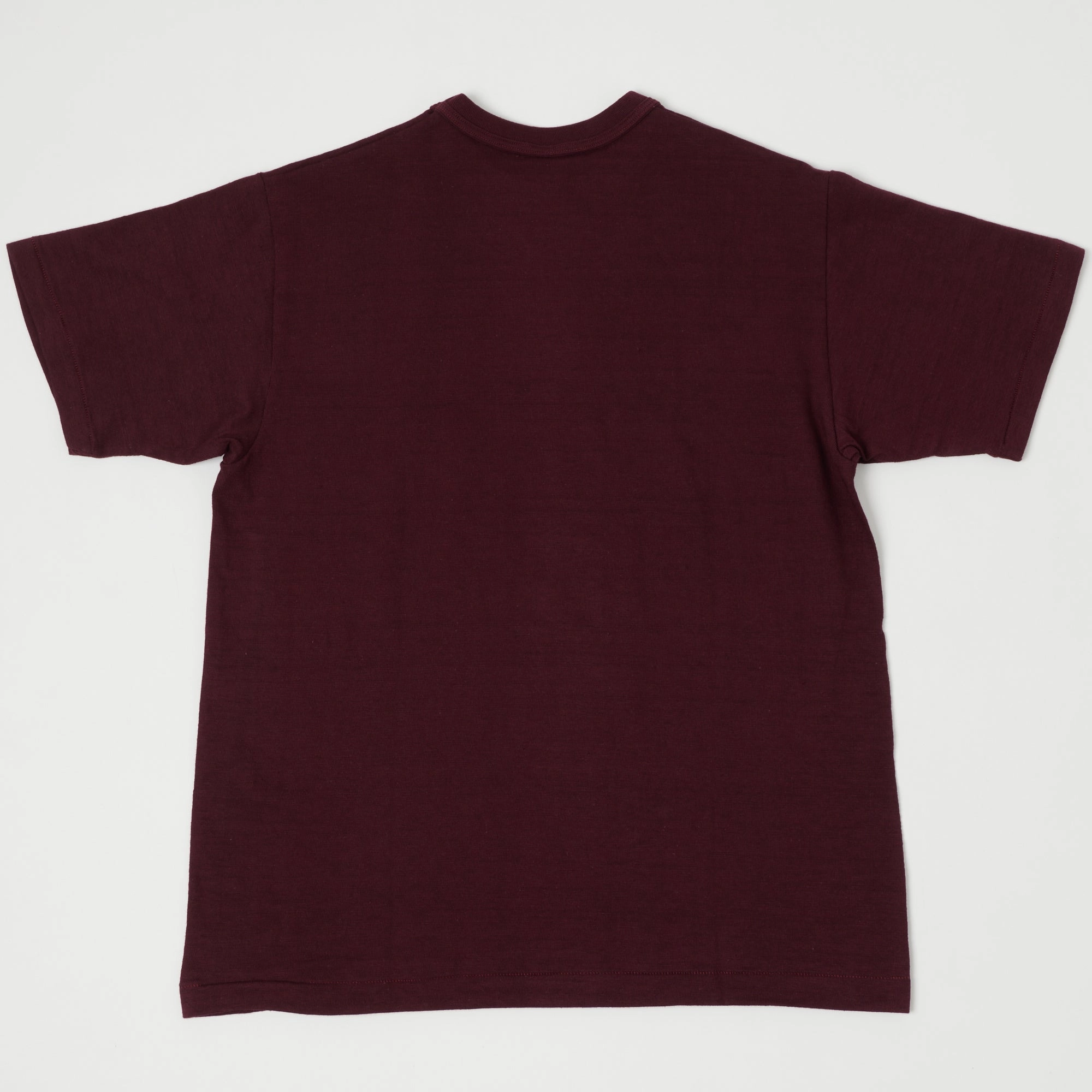Breathable apparel City Fashion Look Warehouse & Co 4601 Classic T-Shirt - Bordeaux