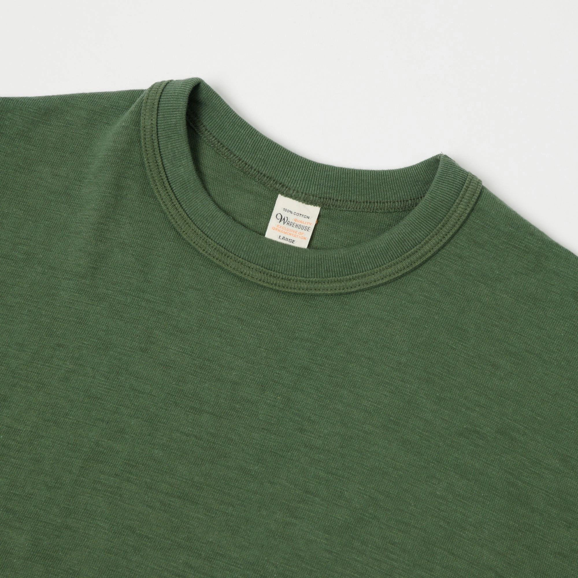 Holiday Style High Density Weave Warehouse & Co 4601 Classic T-Shirt - Green