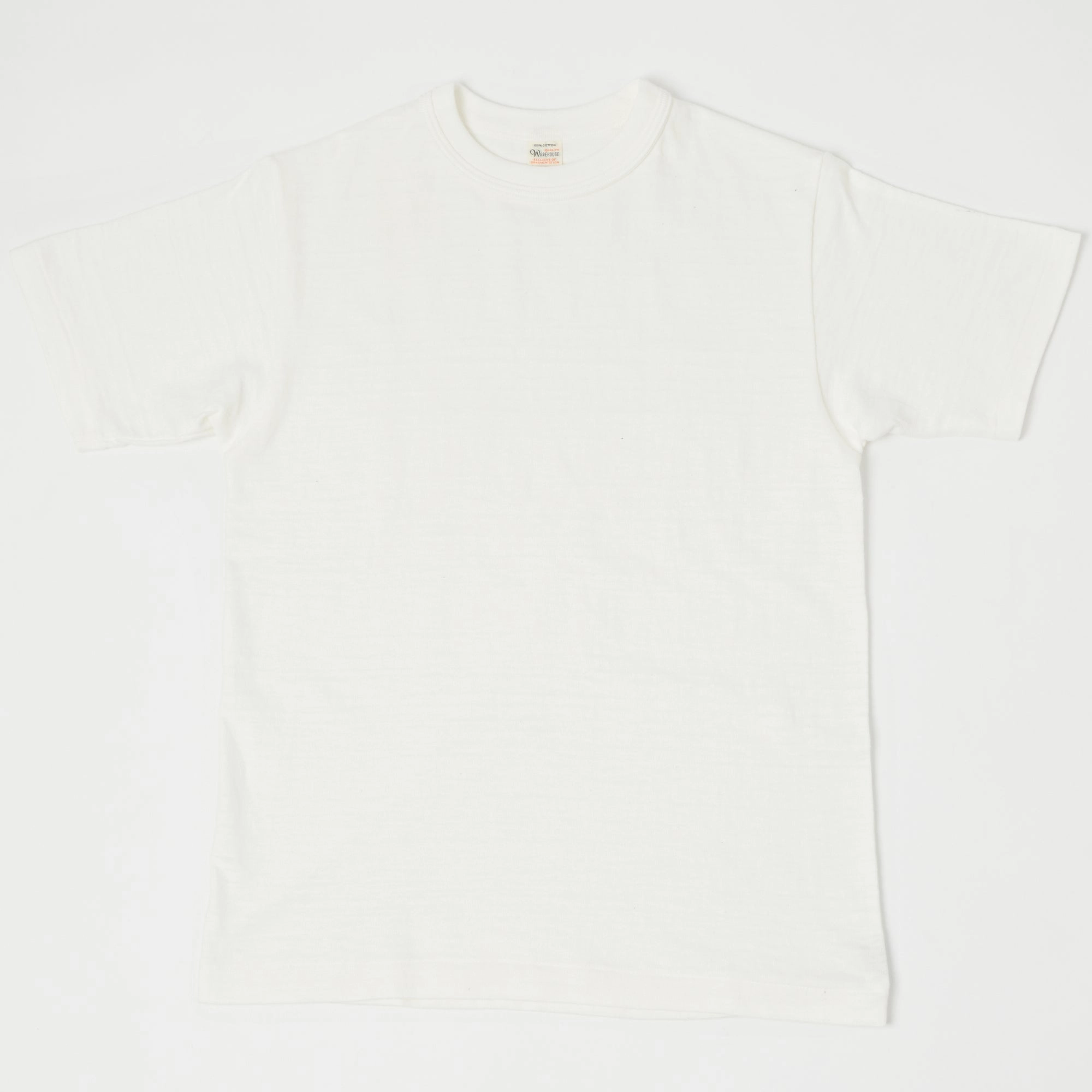 Warehouse & Co 4601 Classic T-Shirt - Off White Breathable mesh lining