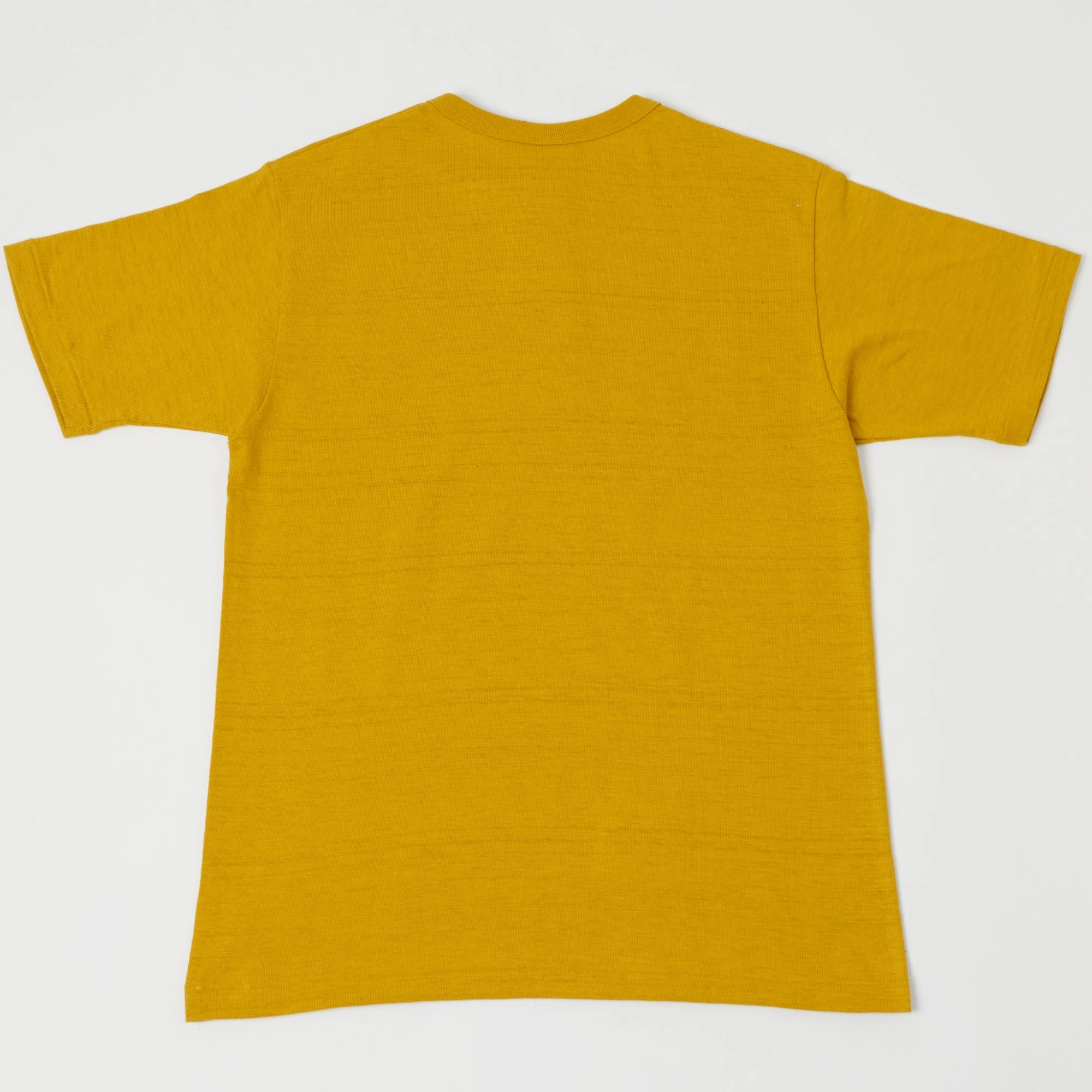 Warehouse & Co 4601 Henley T-Shirt - Mustard Men's