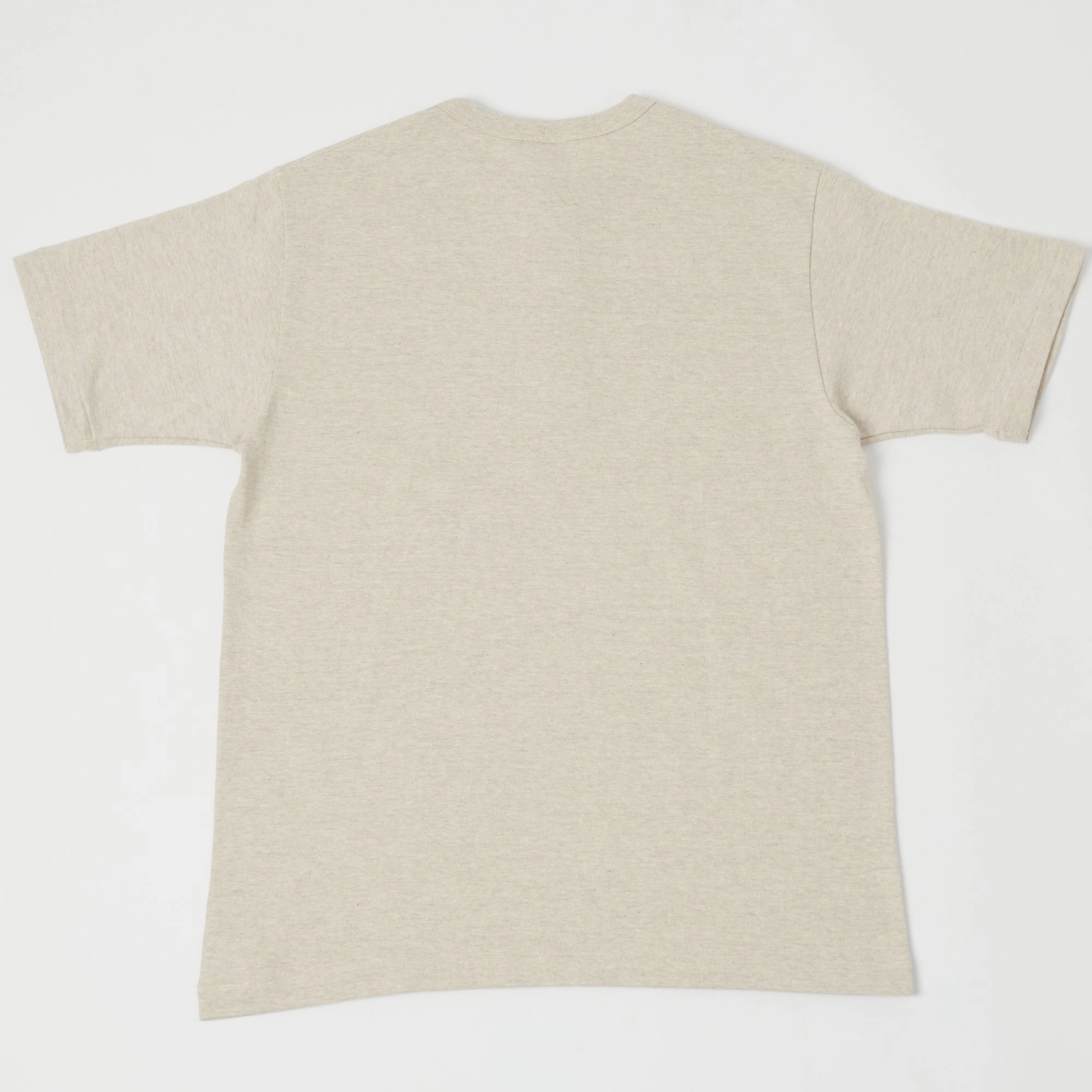 Warehouse & Co 4601 Henley T-Shirt - Oatmeal Minimalist Style Pullover