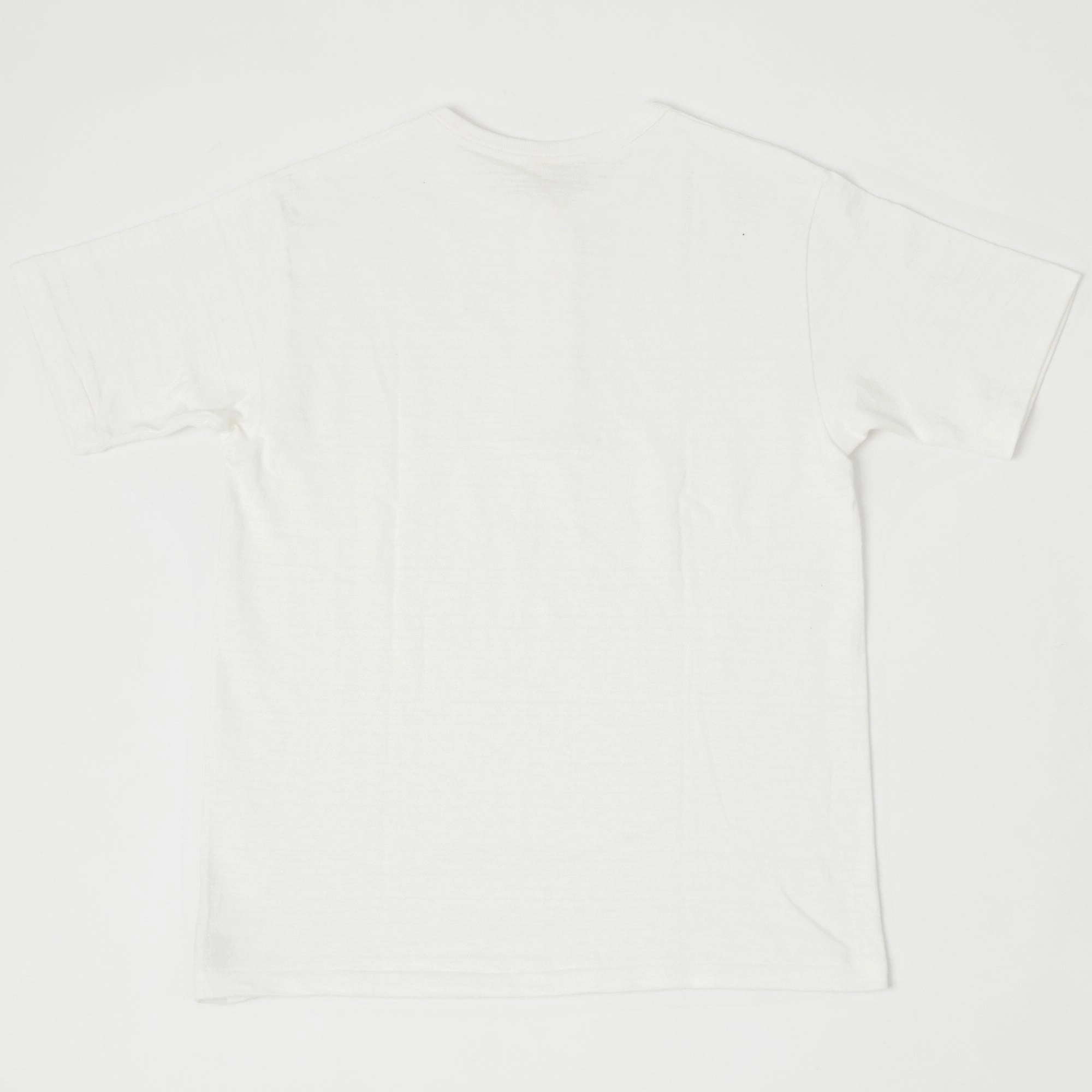 Warehouse & Co 4601 Henley T-Shirt - Off White Sleek Waistband Light Layers