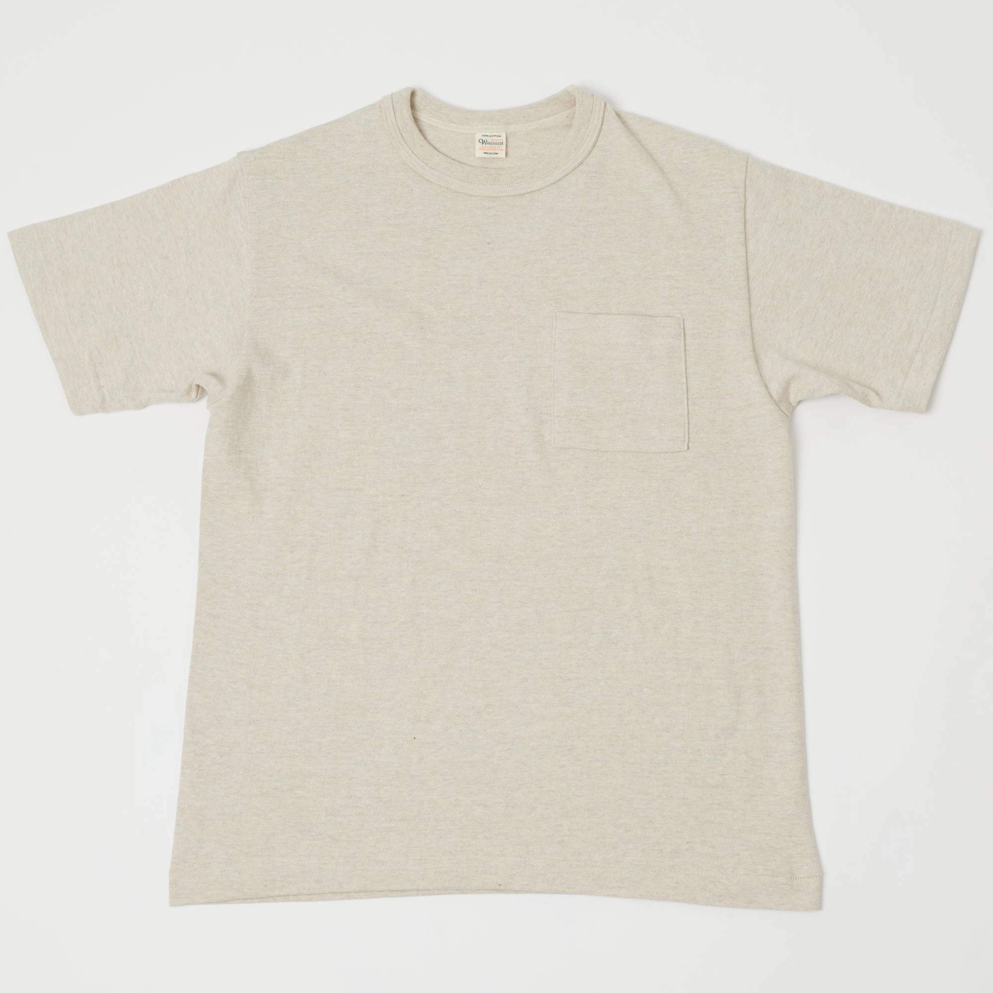 Comfy Look Wear SkinFriendlyFibers Warehouse & Co 4601 Pocket T-Shirt - Oatmeal