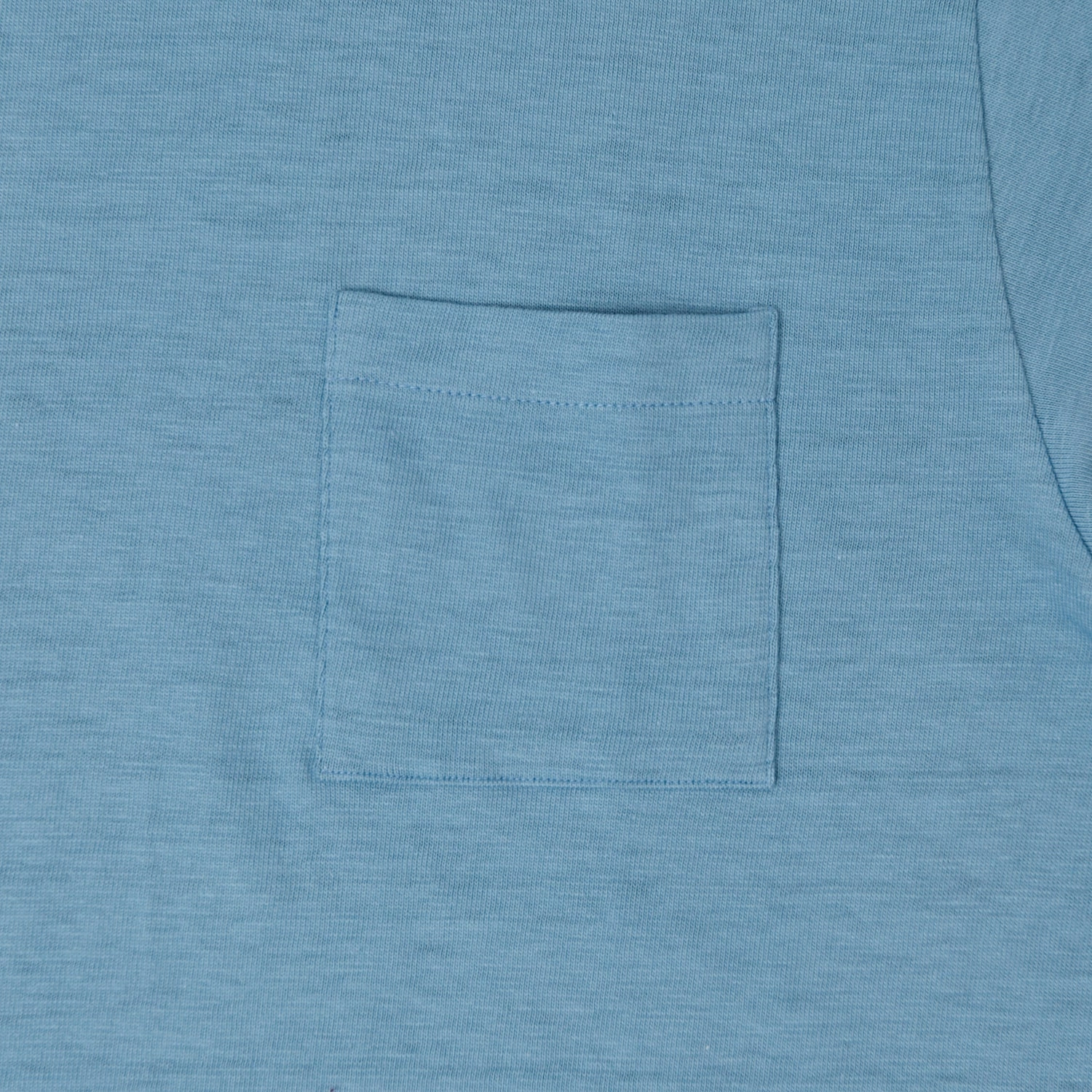 Durable Collar Construction Versatile Design Warehouse & Co 4601 Pocket T-Shirt - Pale Blue