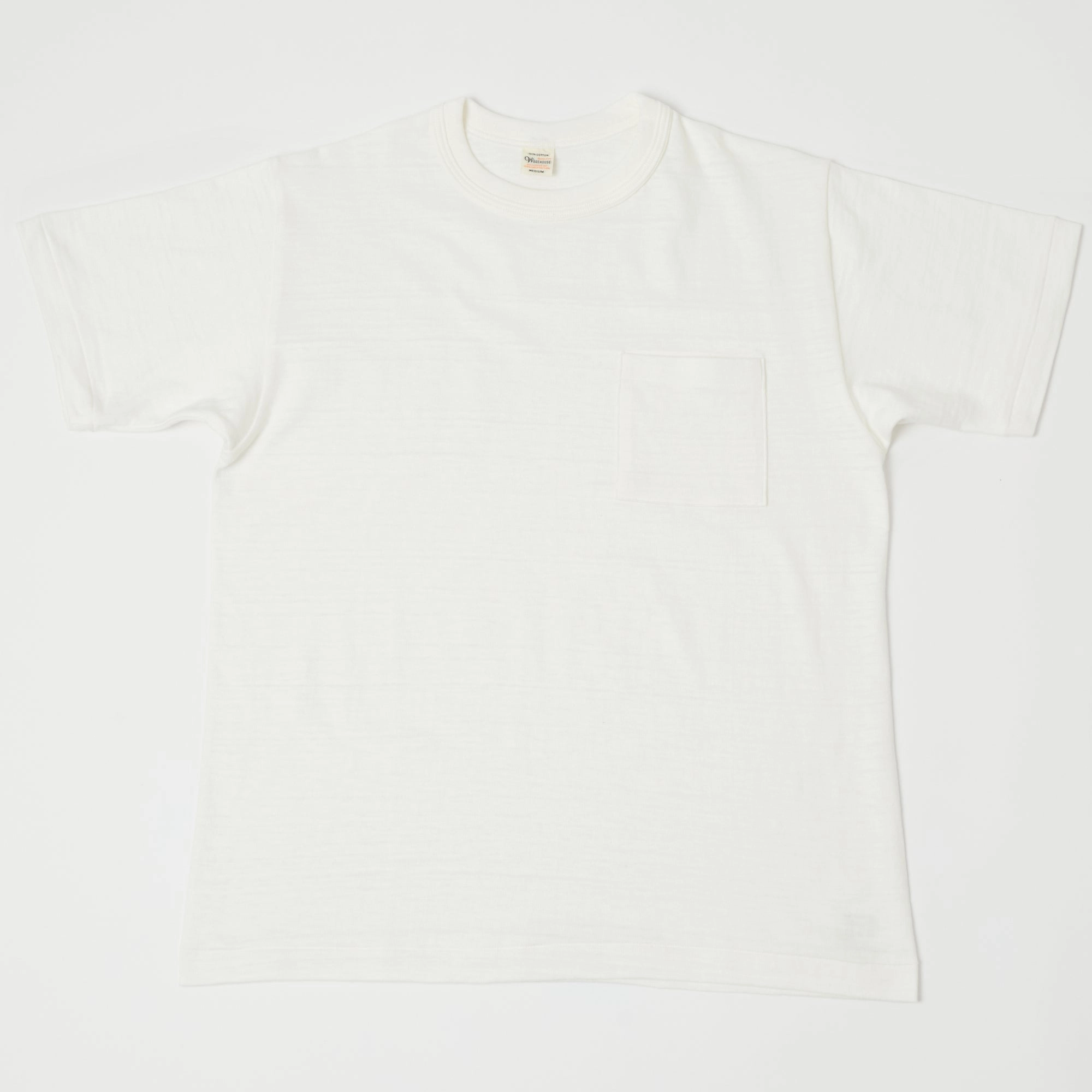 Light Comfort Warehouse & Co 4601 Pocket T-Shirt- Off White