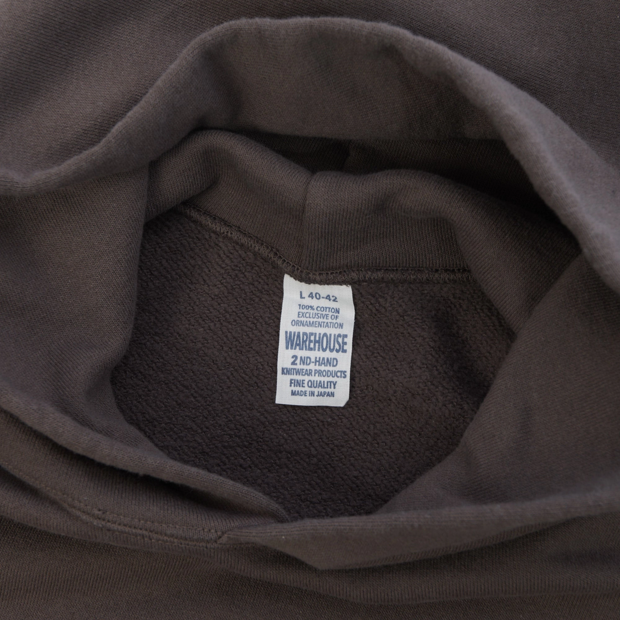 Warehouse & Co 462 Raglan Sleeve Hooded Sweatshirt - Charcoal rainy day wear Floral Print