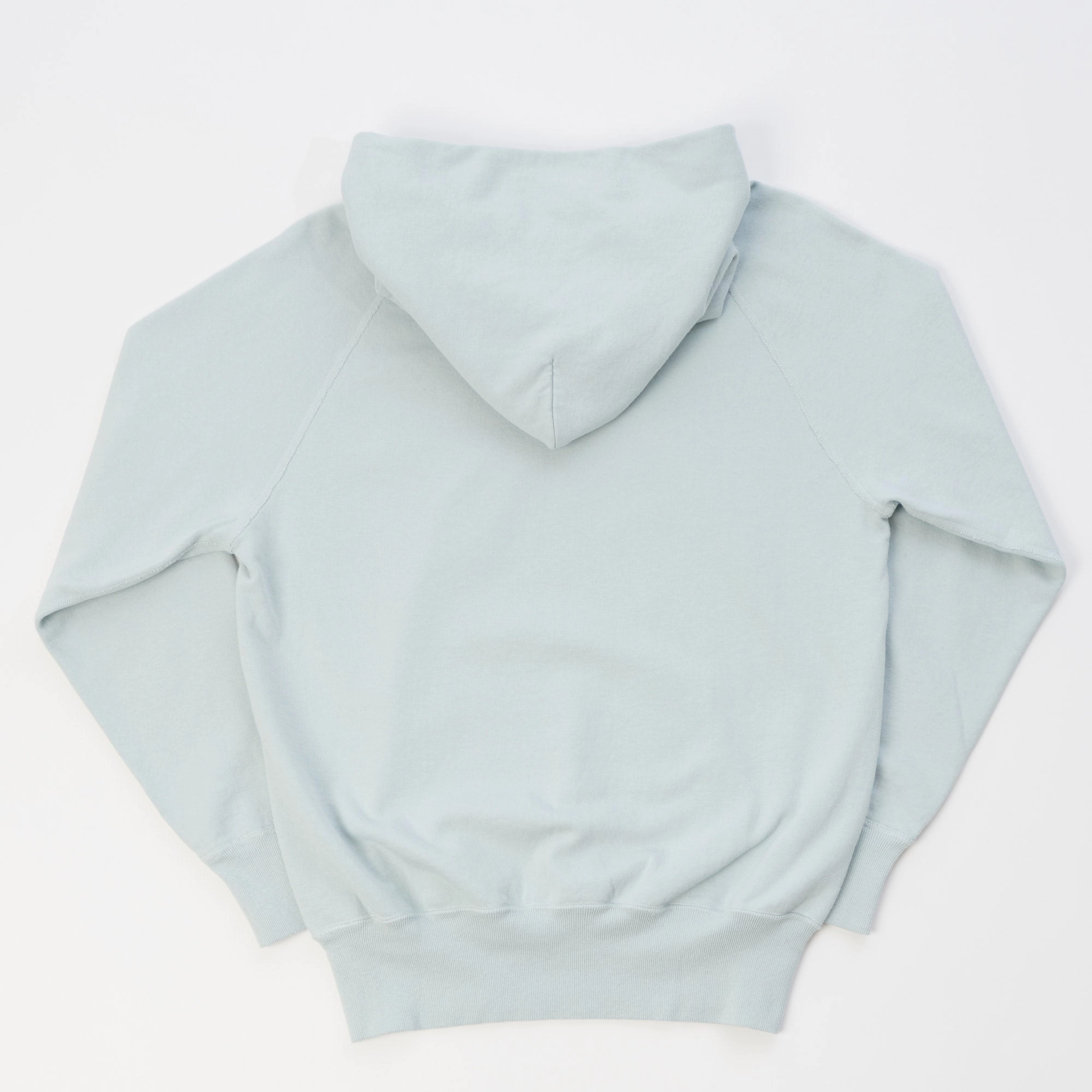 Cozy Comfort Warehouse & Co 462 Raglan Sleeve Hooded Sweatshirt - Sax Blue