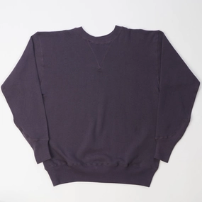 Cozy Texture Warehouse & Co 467 Duck Digger Two Needle Sweatshirt - Dark Navy