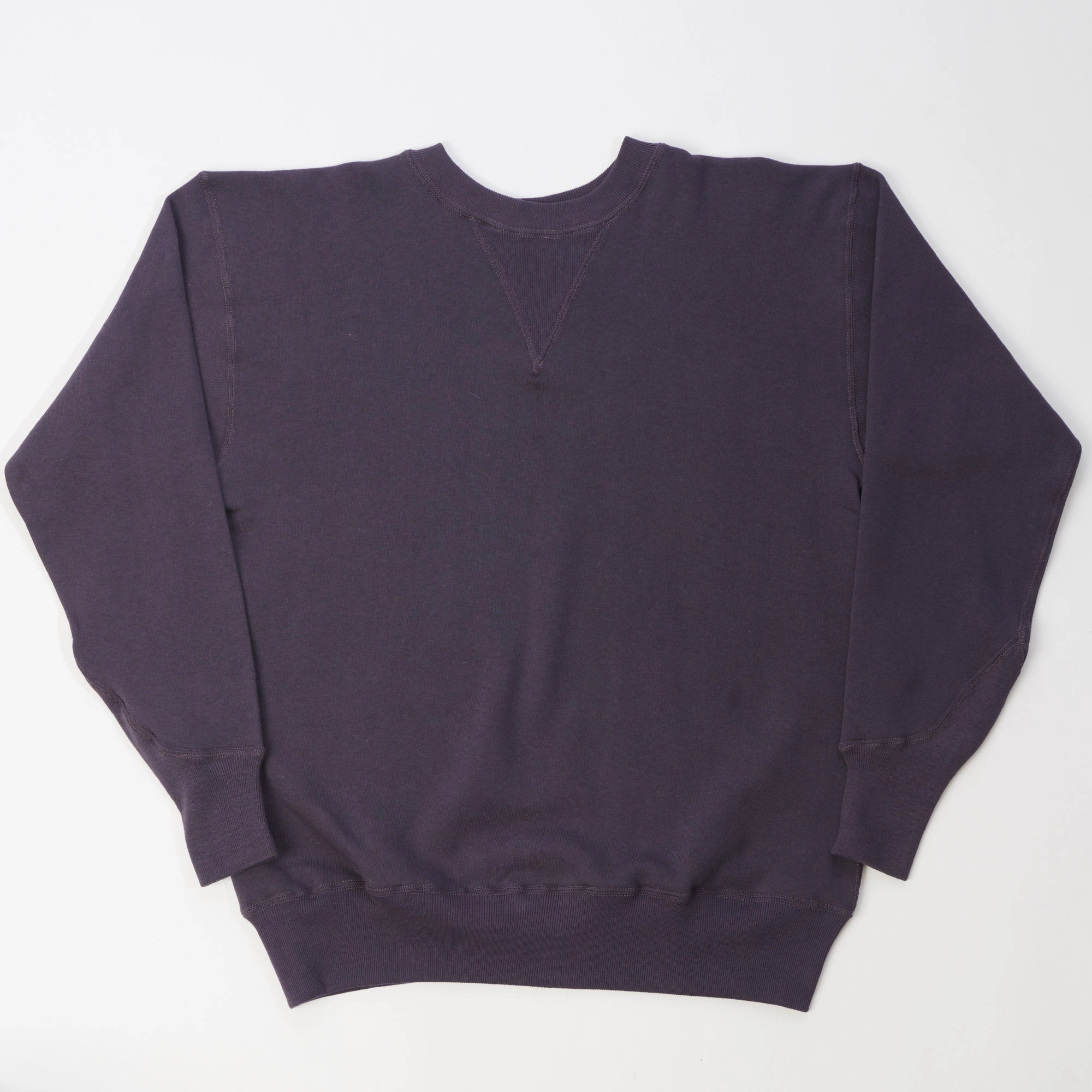 Cozy Texture Warehouse & Co 467 Duck Digger Two Needle Sweatshirt - Dark Navy