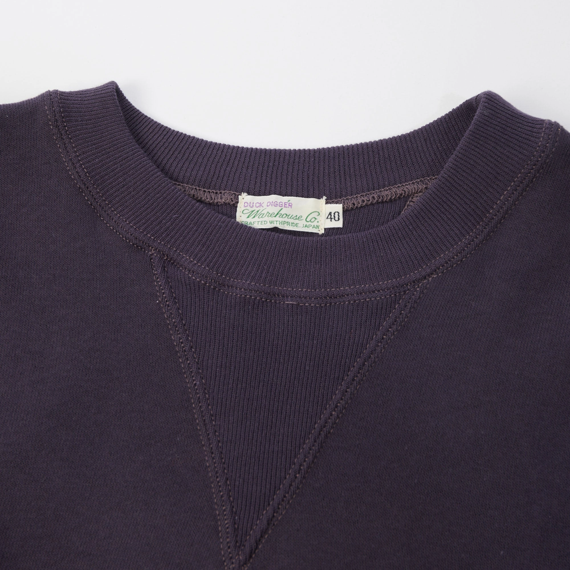 Warehouse & Co 467 Duck Digger Two Needle Sweatshirt - Dark Navy Spring Wear product solo confidence
