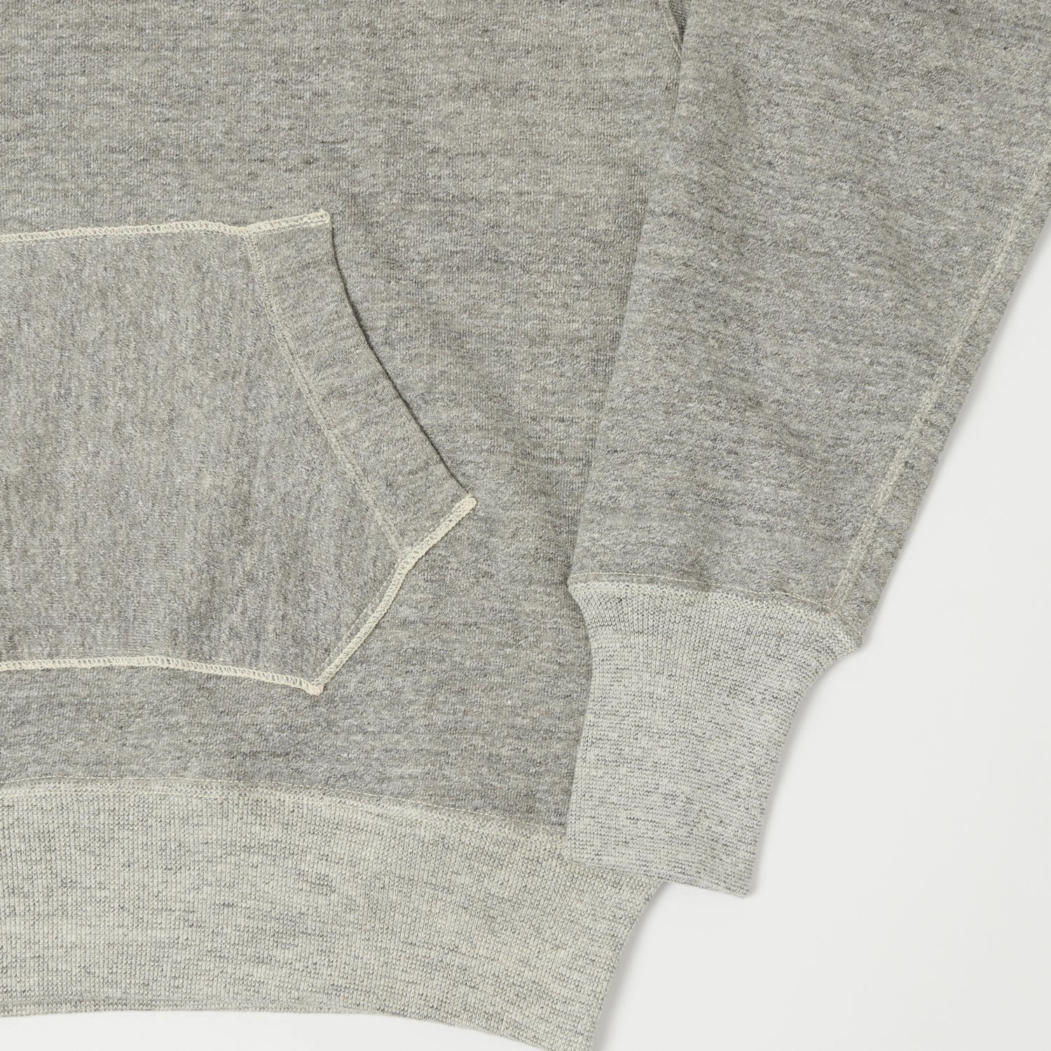 Warehouse & Co 469 Hooded Sweatshirt - Heather Grey Snug Wear product social responsibility