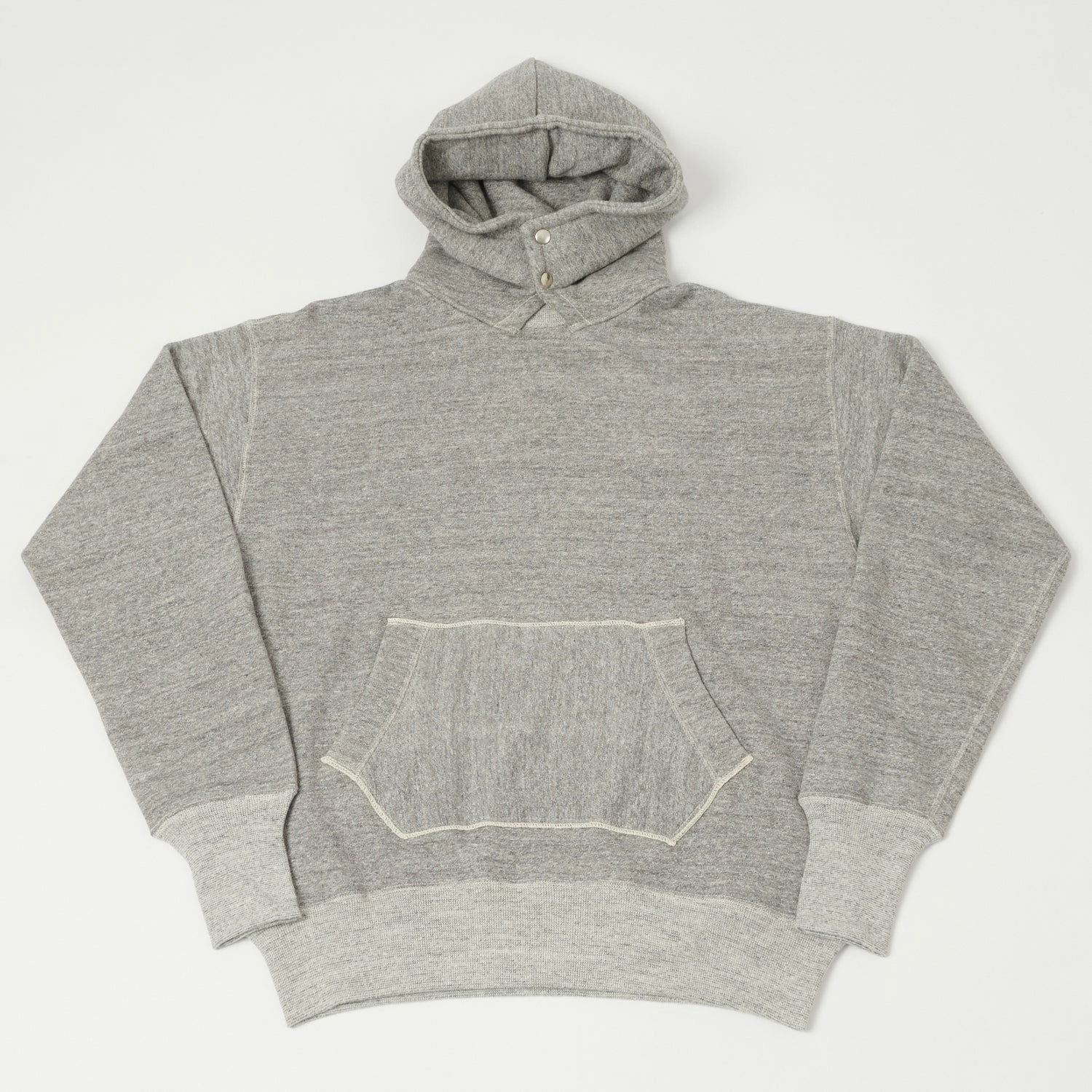 product mesh lining breathability High End Warehouse & Co 469 Hooded Sweatshirt - Heather Grey