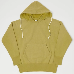 Warehouse & Co 475 Hooded Sweatshirt - Faded Yellow good for yoga