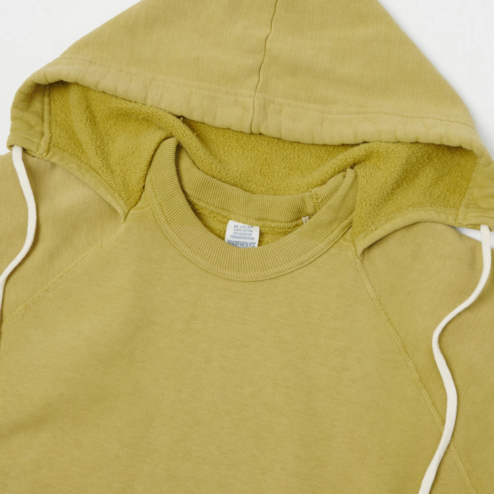 Anti Pilling Warehouse & Co 475 Hooded Sweatshirt - Faded Yellow