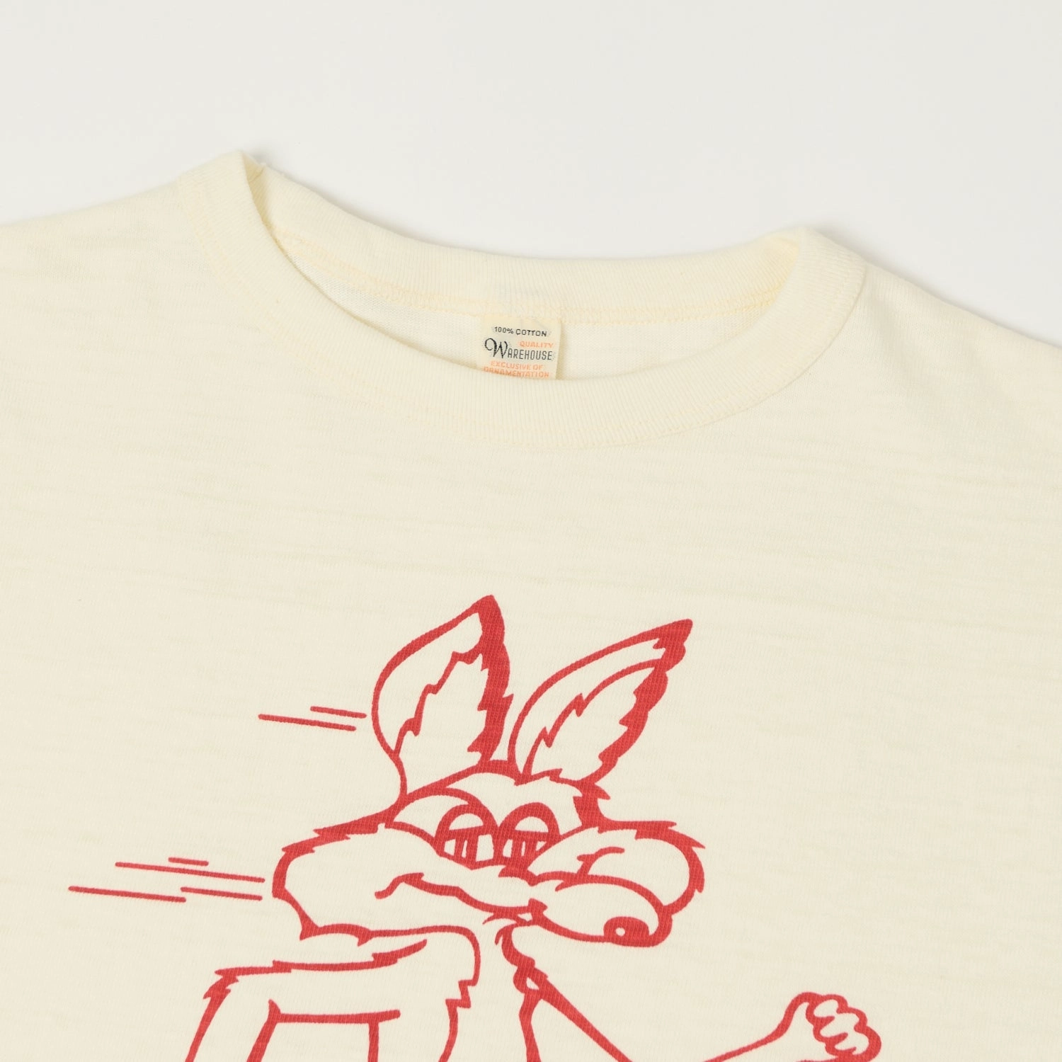 Teenager coolness Warehouse & Co 4800 'Coyote'  Baseball T-Shirt - Cream/Bordeaux