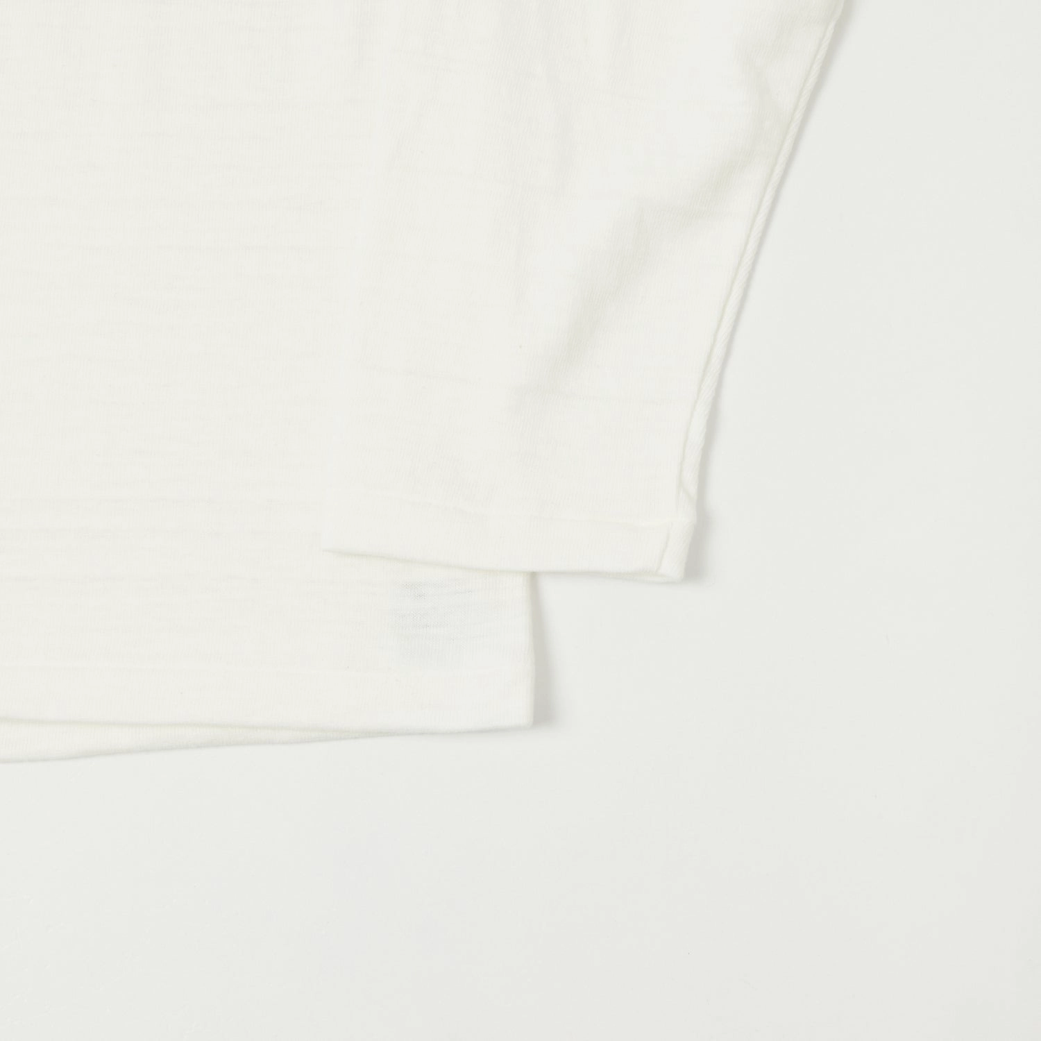 Warehouse & Co 5907 Long Sleeve Henley - Off White Ribbed collar All-Day Comfort Wear