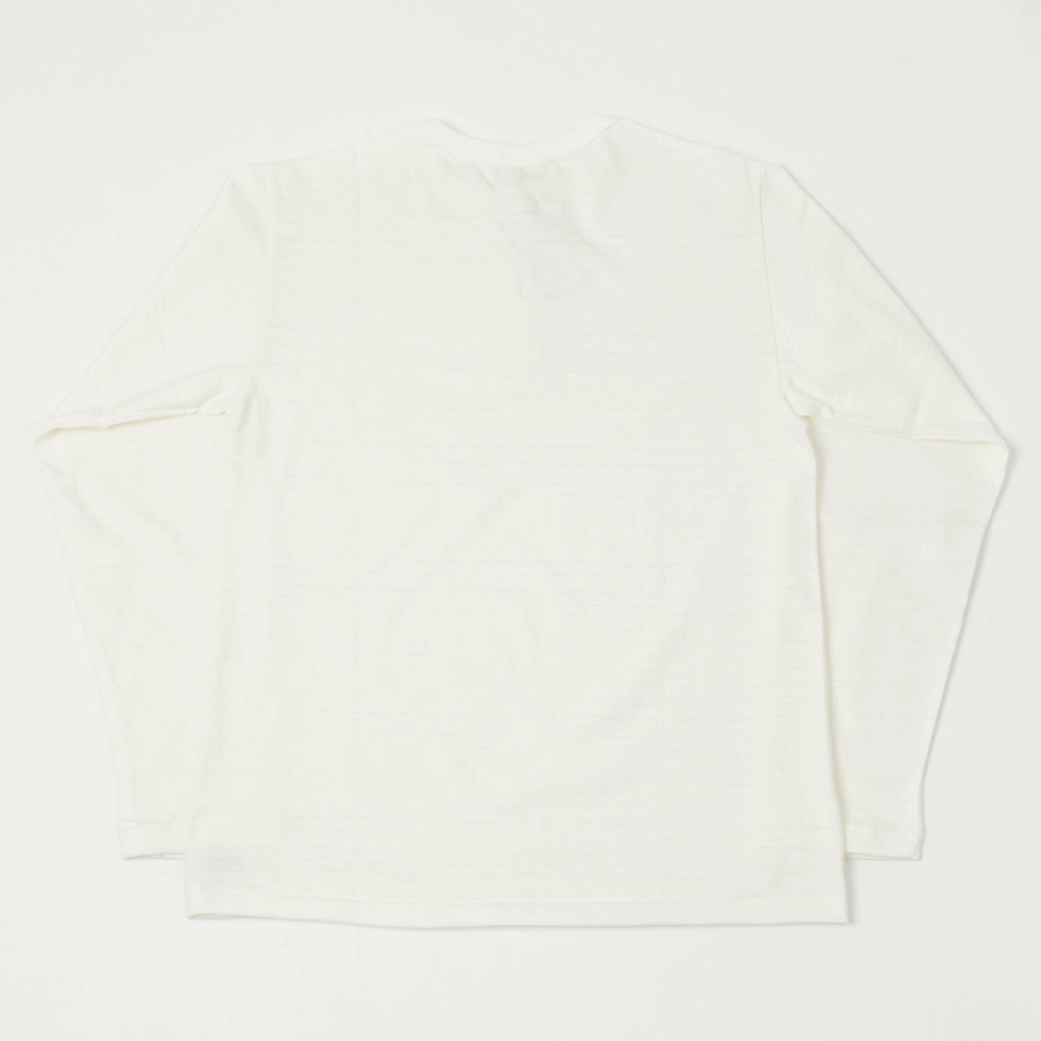 Warehouse & Co 5907 Long Sleeve Henley - Off White All Purpose Wear