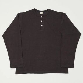 Fresh Comfort Style Stylish and Comfortable Warehouse & Co 5907 Long Sleeve Henley - Sumikuro