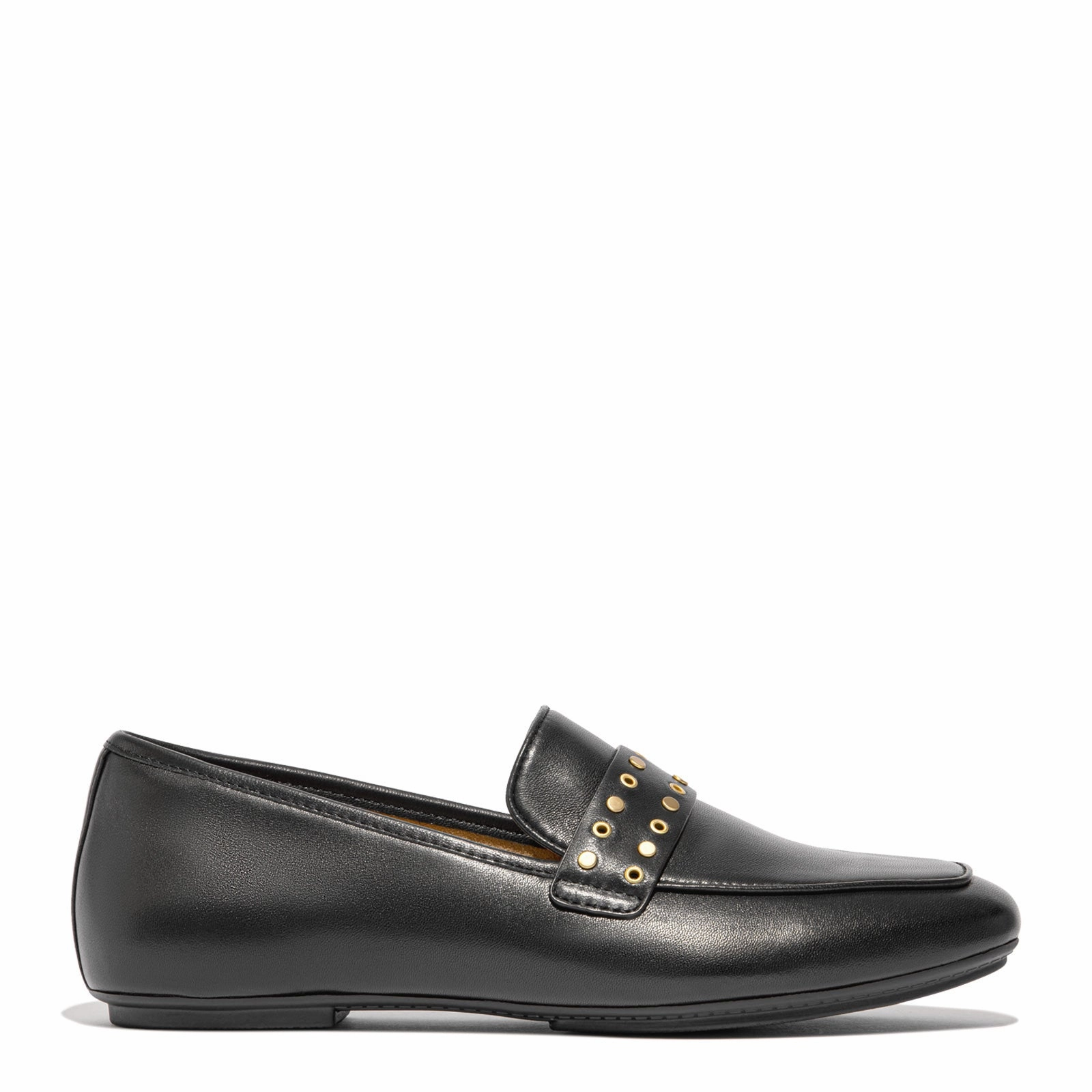 Women's FitFlop, Delicato Stud-and-Eyelet Loafer Premium Slip-on Comfort Effortless Style