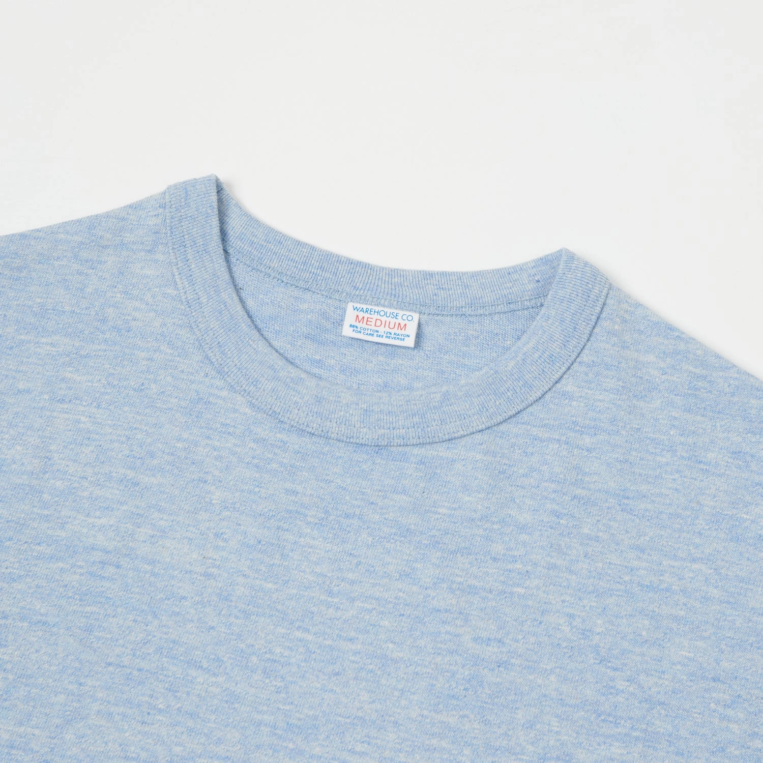 Trendy Vibes Wear Warehouse & Co 4096 Cotton Rayon T-Shirt - Heather Blue