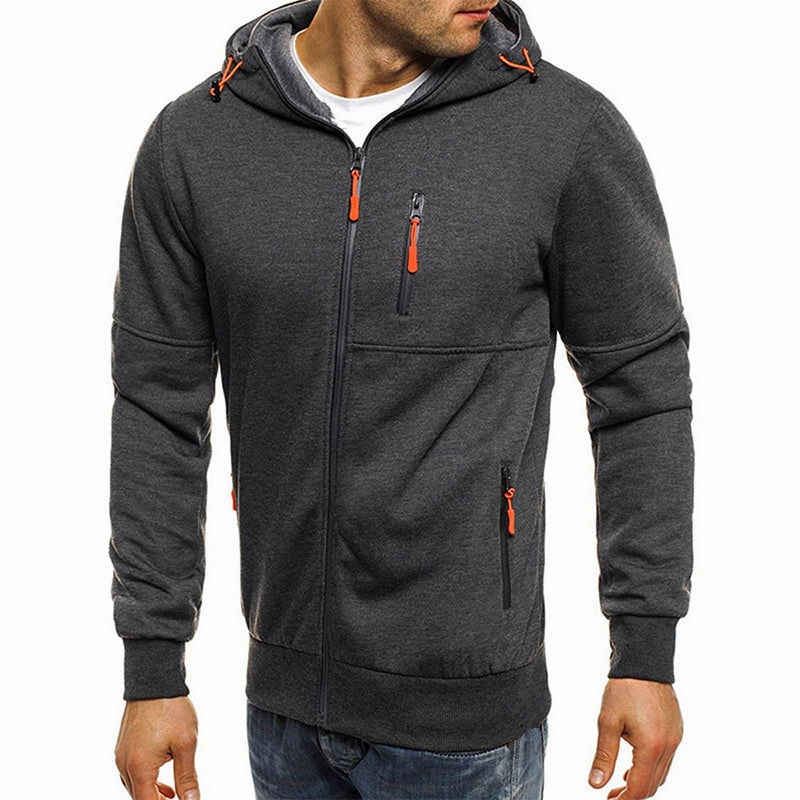 Versatile Layer West Louis? Drawstring Solid Hoodies