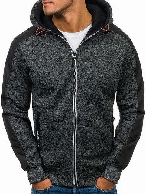 Stretch performance West Louis? Hoodies Men Zipper Sweatshirt
