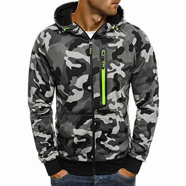 Casual Layer West Louis? Winter Causal Camo Hoodies