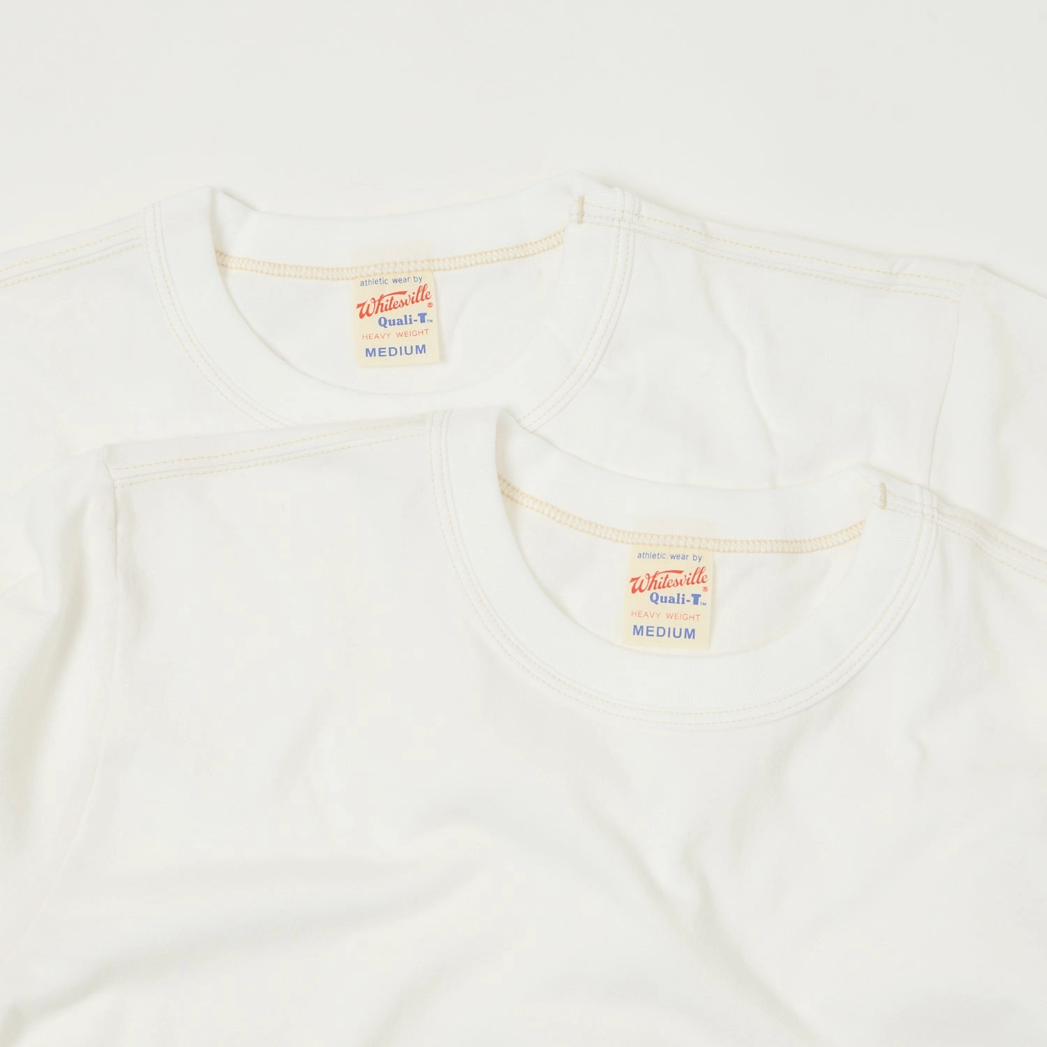 Classic timelessness Relaxed Fit Whitesville Classic T-Shirt Two Pack - White