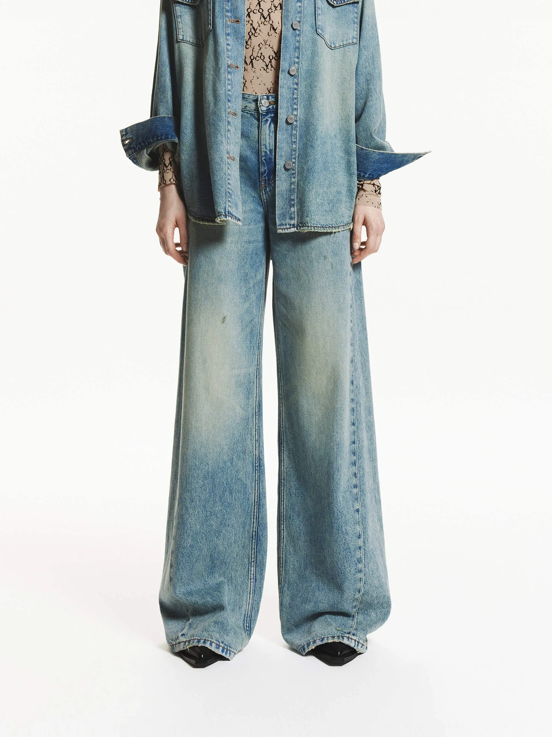 Wide Leg Tide Jeans Sustainable Road Trip