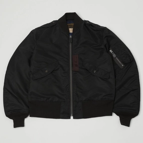Razor Buzz Rickson's x William Gibson L-2B Flight Jacket 'Regular' - Black