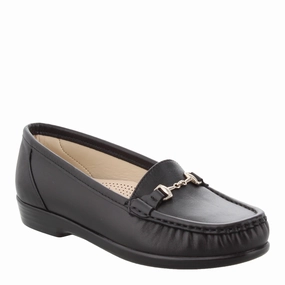 Women's SAS, Metro Slip-On Loafer Genuine Leather Guard Walk