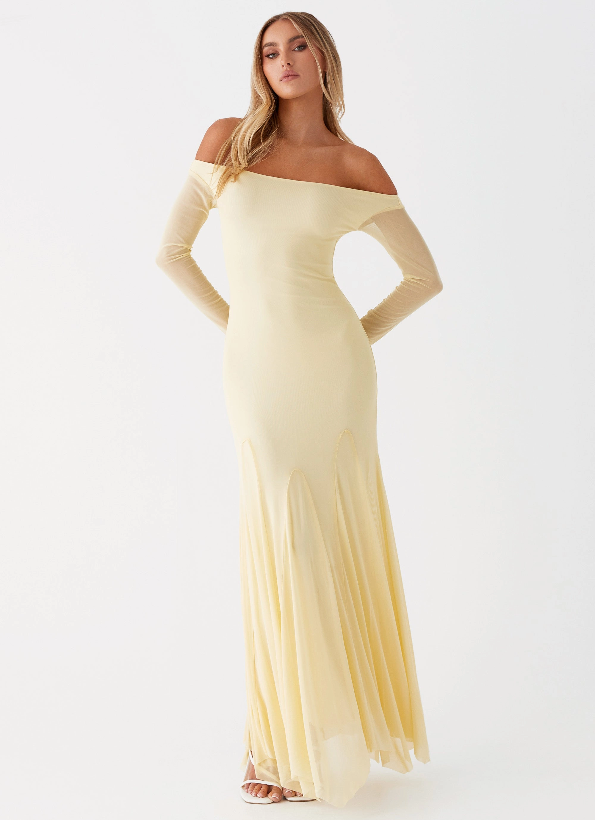 Casual Comfort Wear Maribel Maxi Dress - Yellow