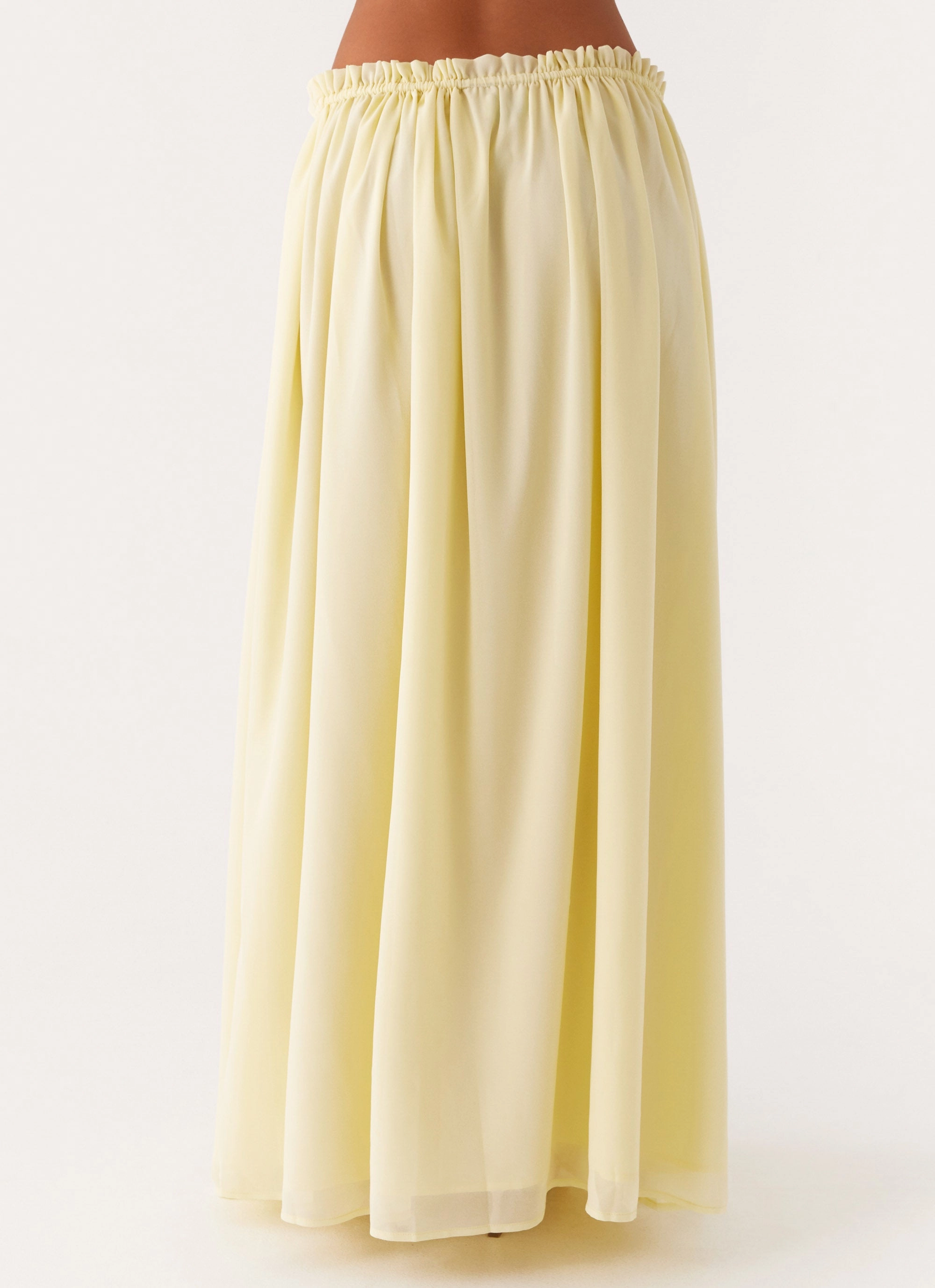 Zaya Maxi Skirt - Yellow Quick Outfit