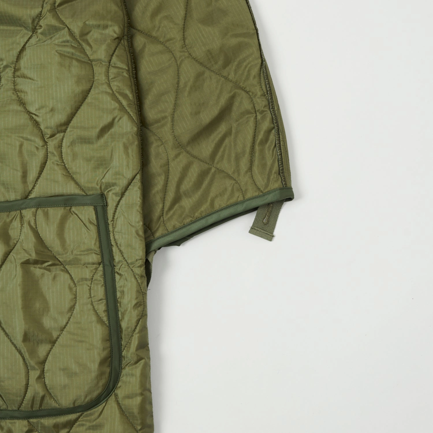 Subtle Texture Modern Fit Buzz Rickson's 'Extreme Cold Weather' Liner Jacket - Olive